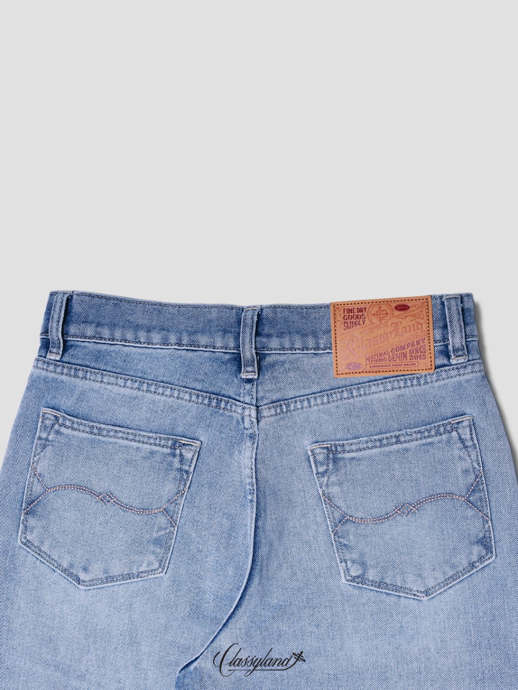Weezer - Curved Baggy Jeans Pre-Washing