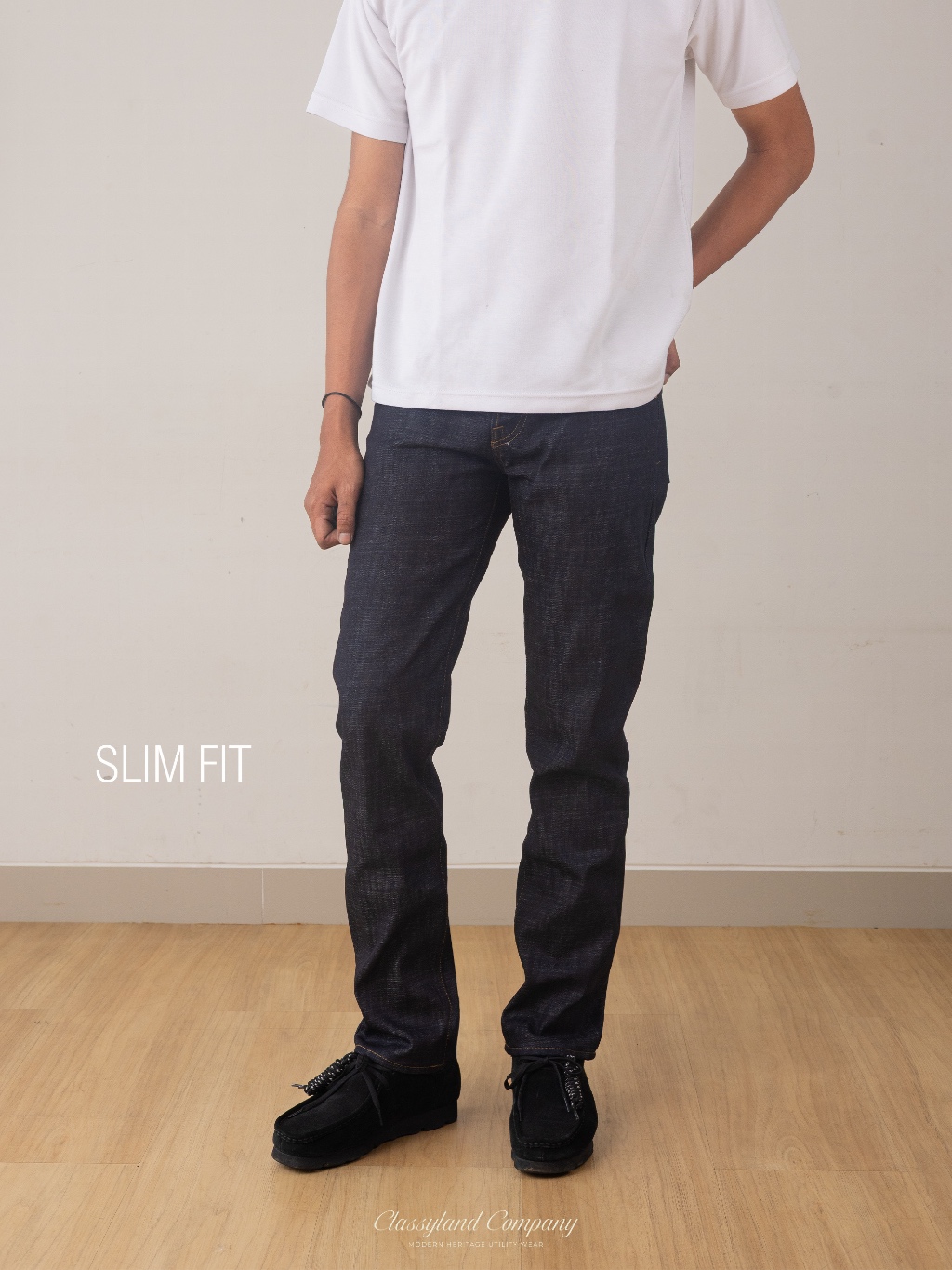 Cross Slub - Raw Denim 14oz Sanforized Non Selvedge