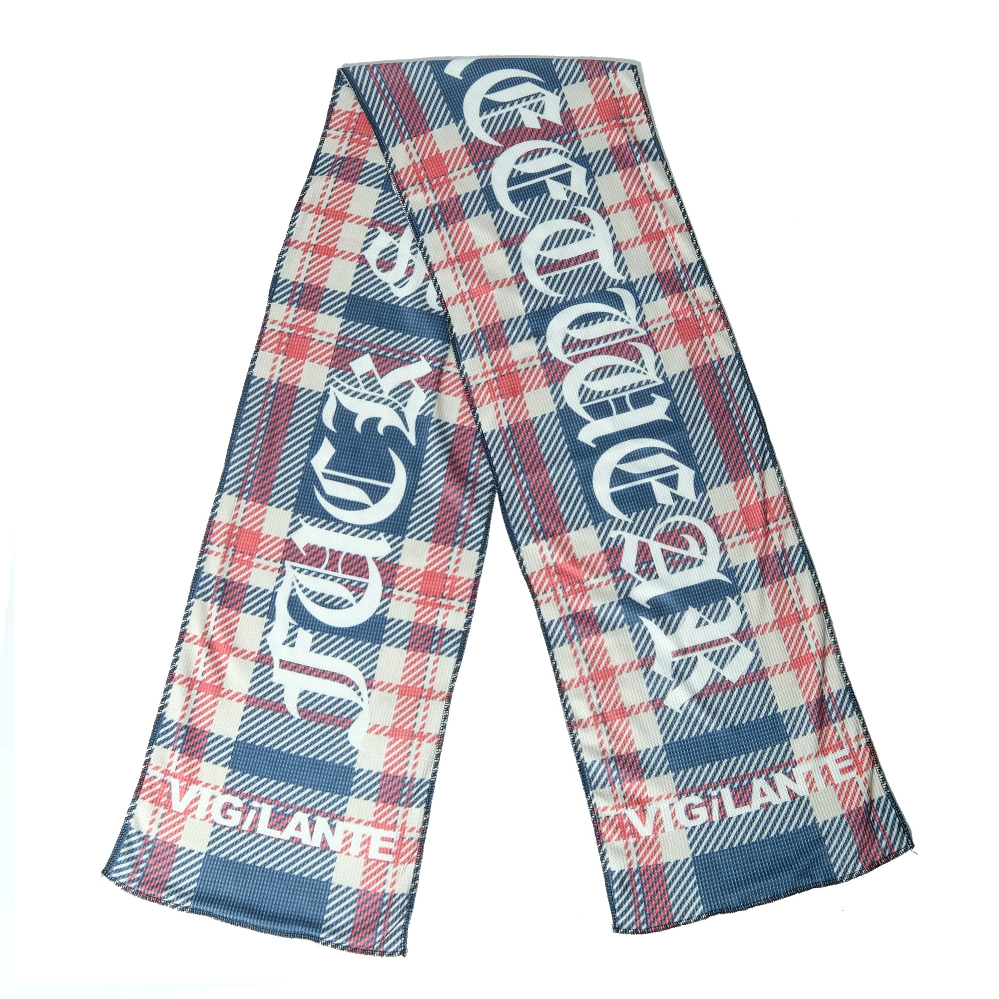 SCARF PLAID BLURED
