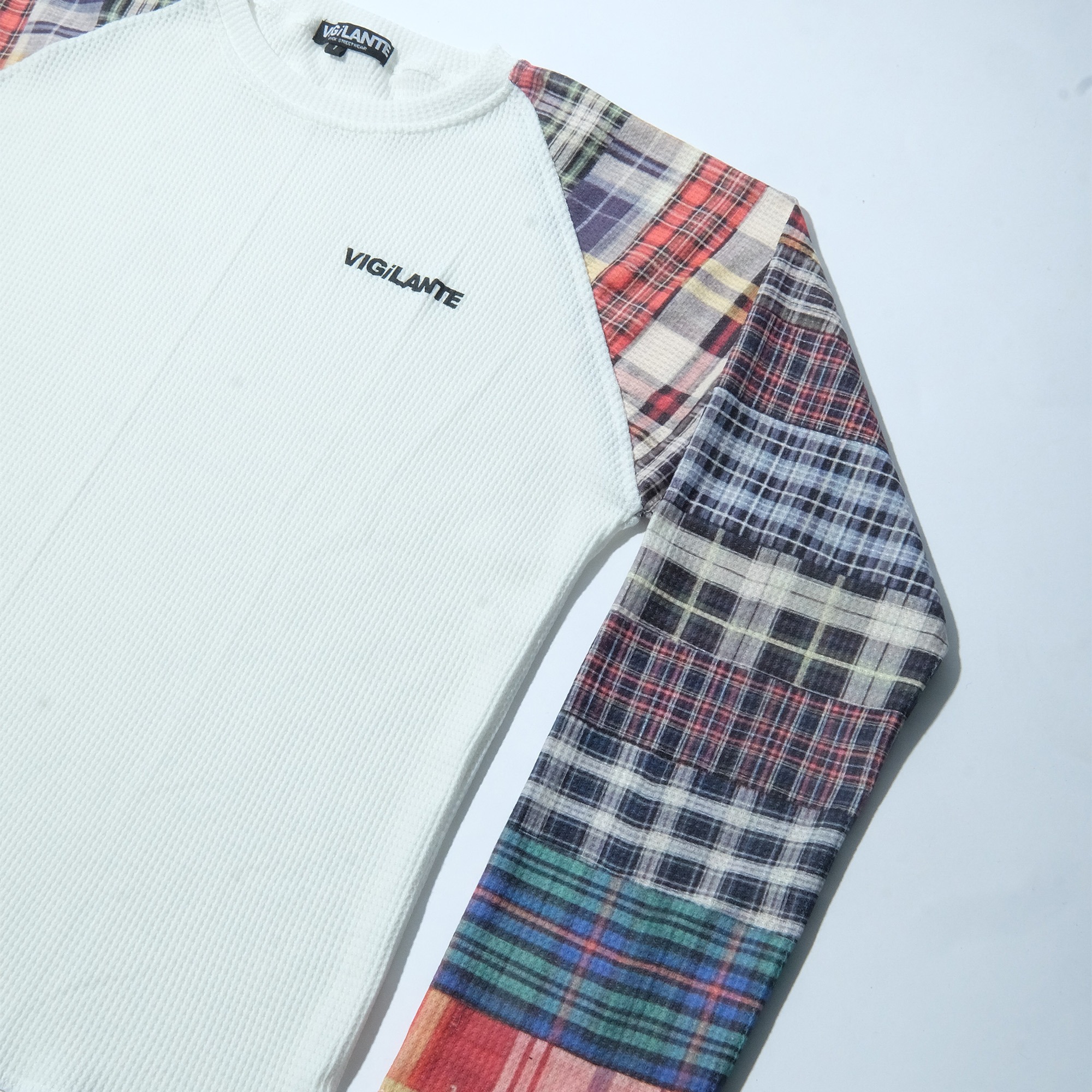 PLAID MIXTARTHERMAL WHITE