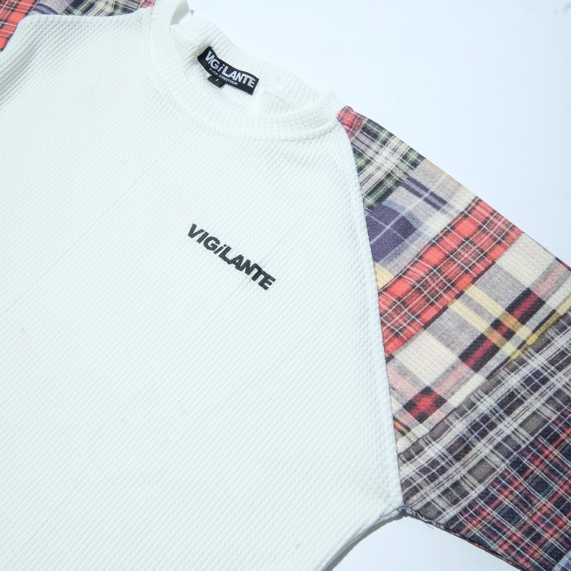 PLAID MIXTARTHERMAL WHITE