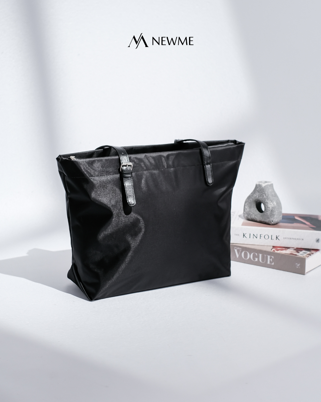 Tas Tote Bag Wanita Multifungsi Muat Laptop 15' Banyak Kantong Tas Hand Bag Totebag - Luxe By NewMe