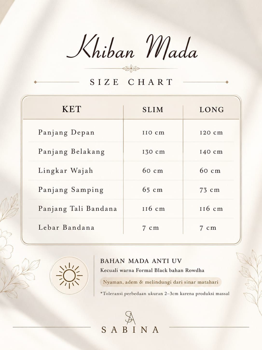 KHIBAN MADA FREE CADAR TALI