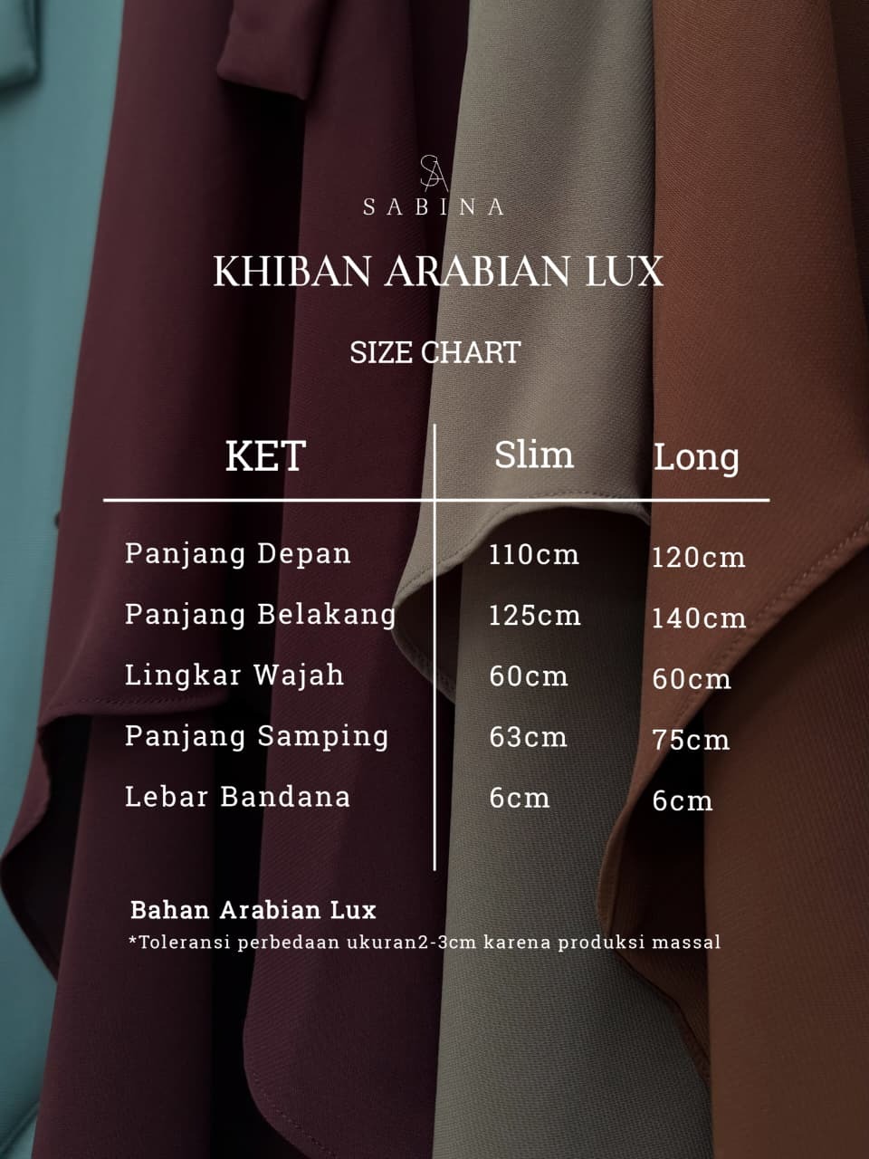 KHIBAN ARABIAN LUX FREE CADAR TALI