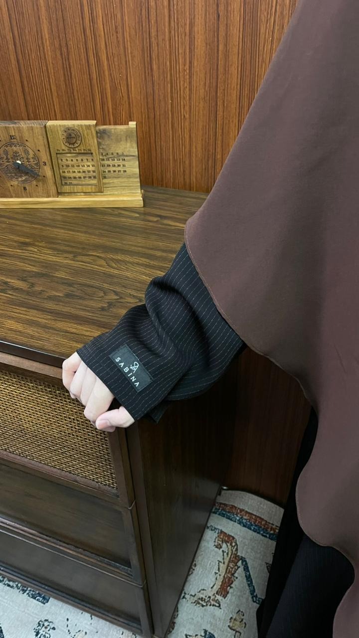 SOFWAH STRIPED - JETBLACK