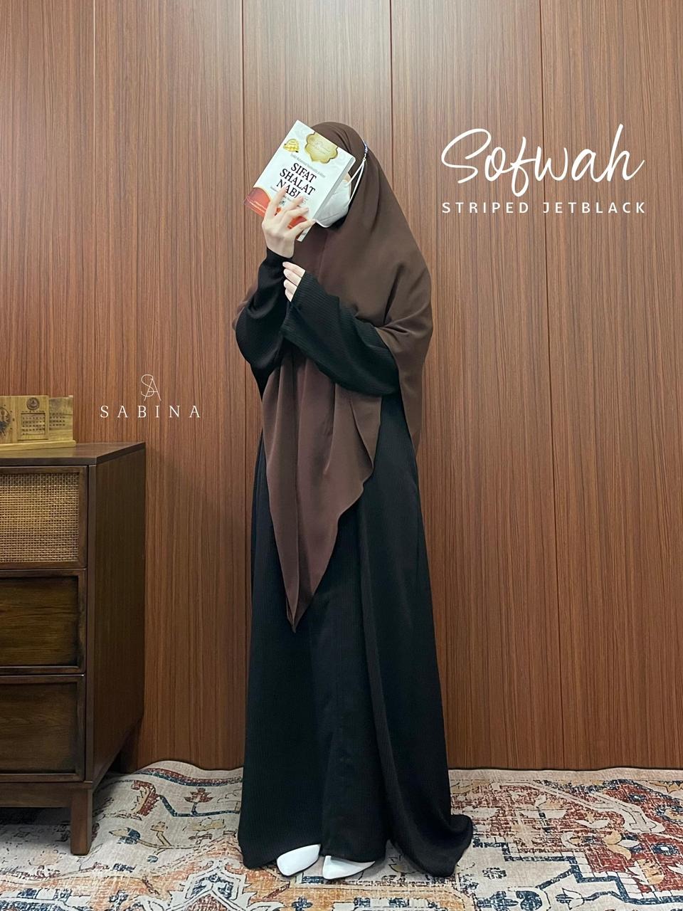 SOFWAH STRIPED - JETBLACK