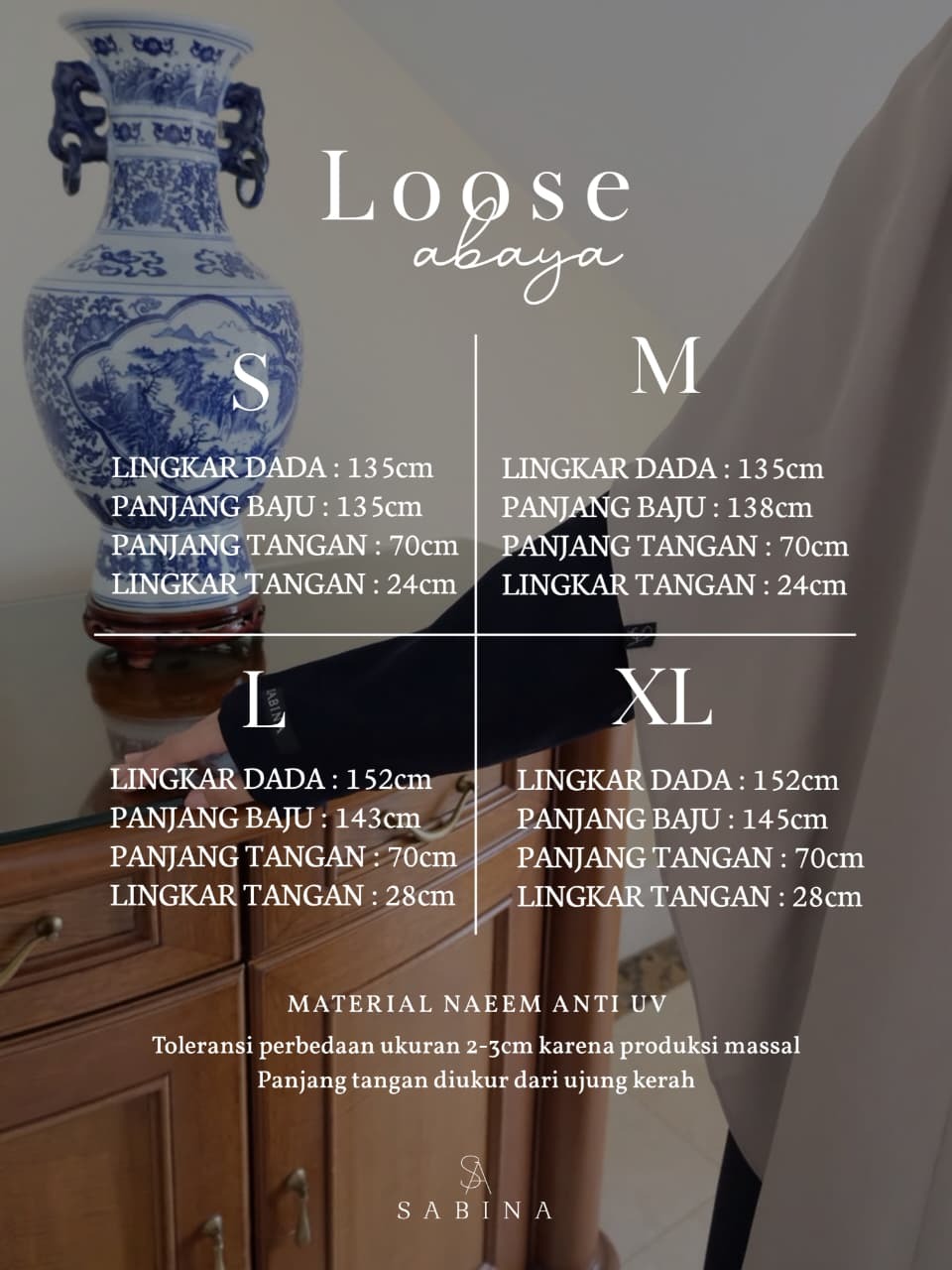 LOOSE ABAYA
