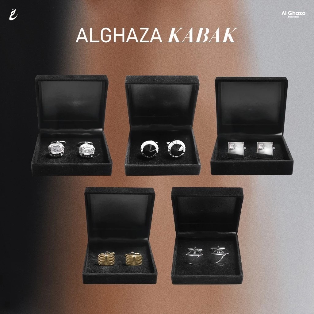 Alghaza Mubarak | Cufflink | Kancing Kemeja | Kabak | Kancing Lengan Jubah