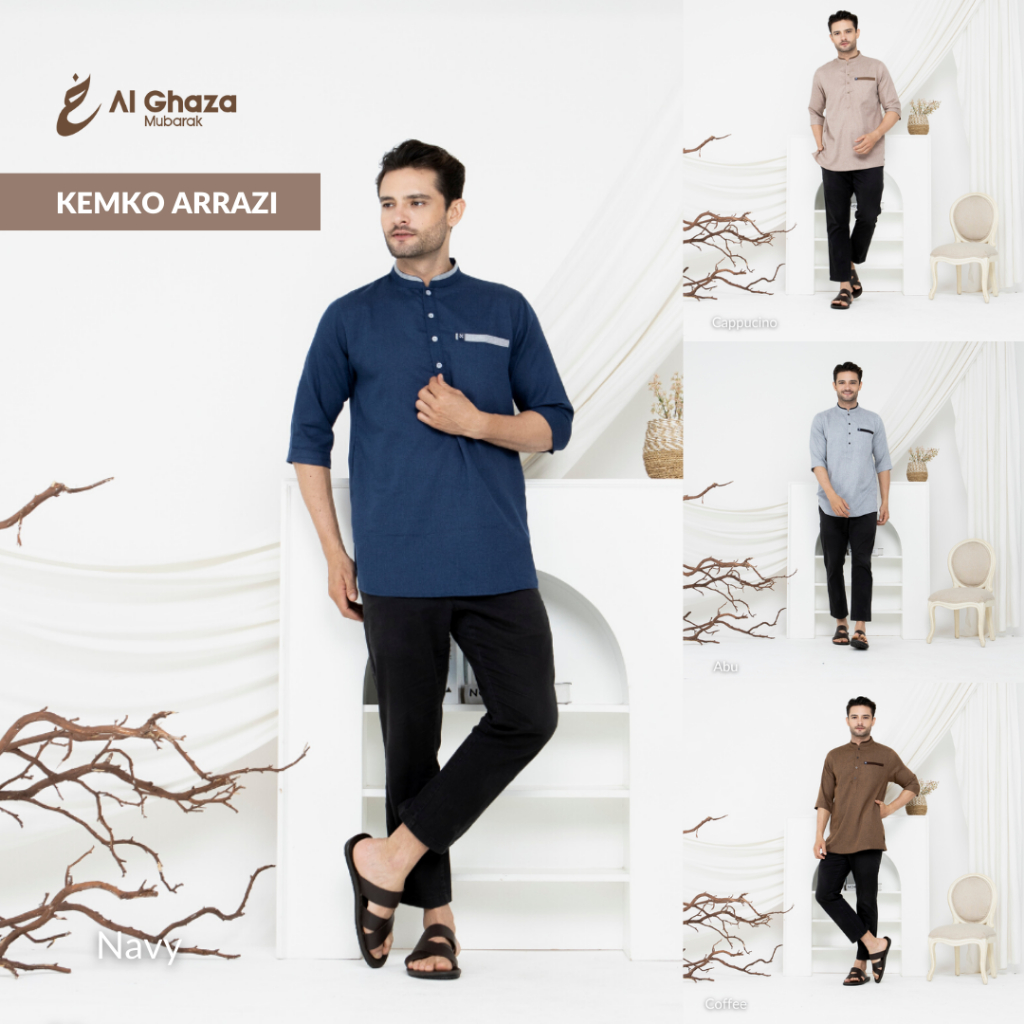 Alghaza Mubarak | Kemeja Koko | Kemko Arazzi