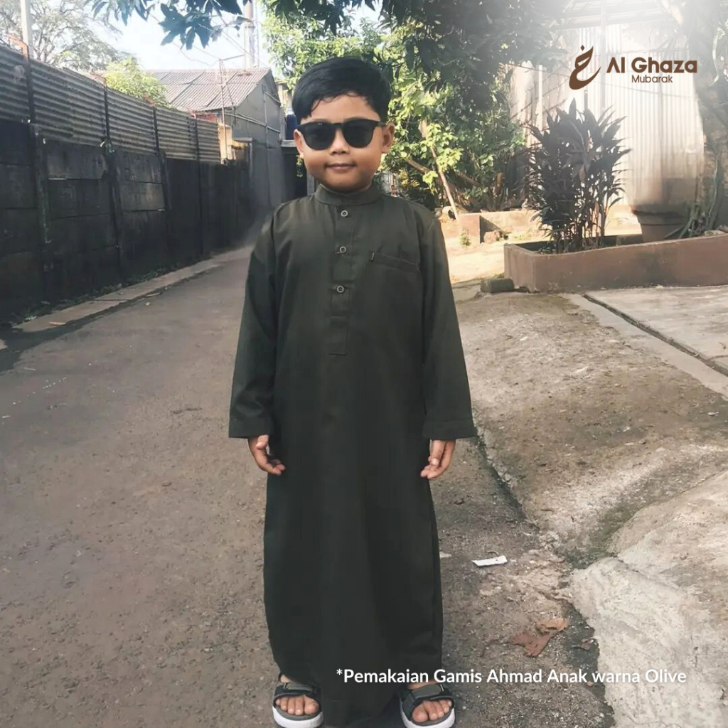 Alghaza Mubarak | Jubah Anak Cowok | Gamis Ahmad Anak