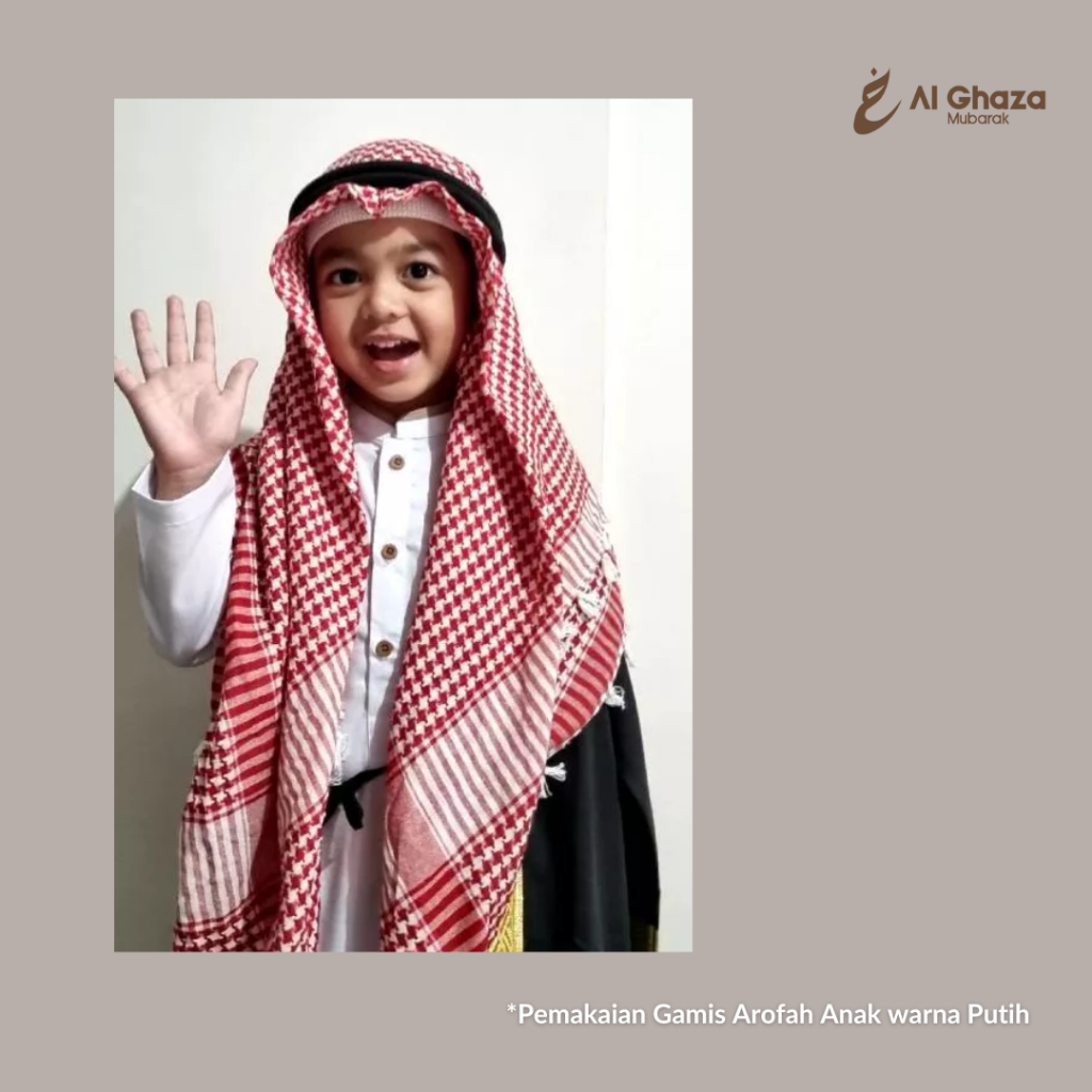Alghaza Mubarak | Jubah Anak Cowok | Gamis Arofah Anak