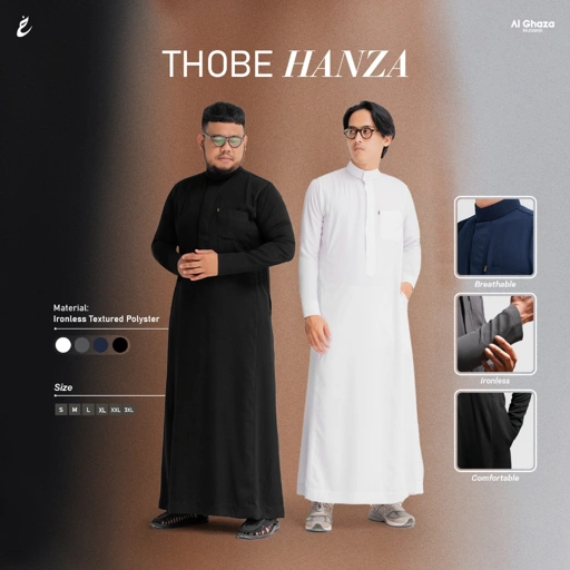 Image of Alghaza Mubarak | Thobe Premium Hanza