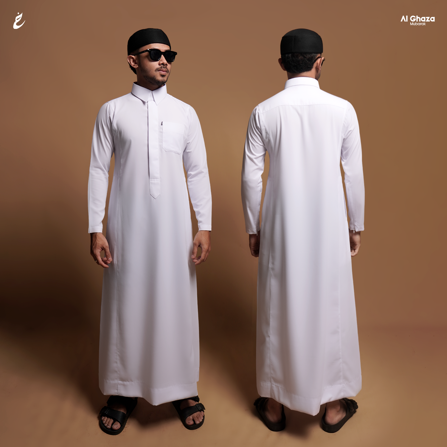 Alghaza Mubarak | Thobe Premium Kareem
