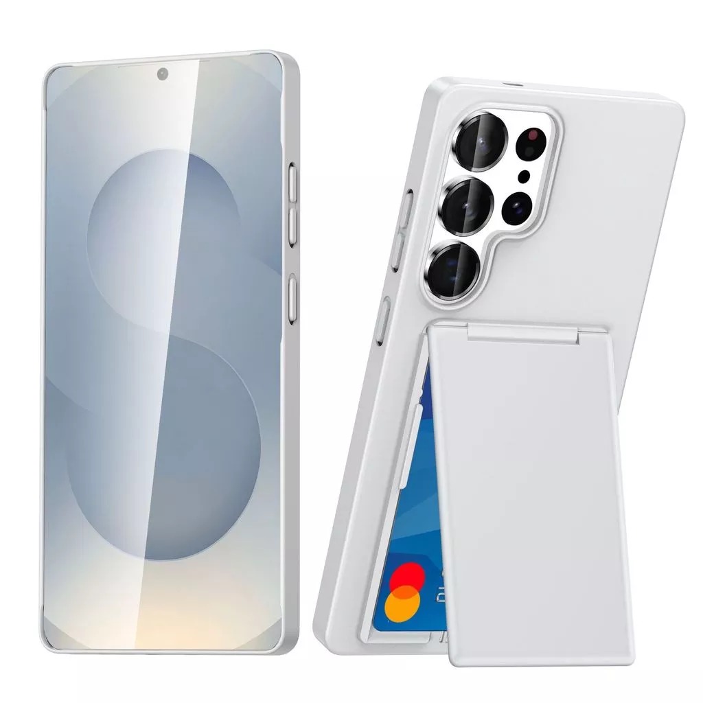 famous Samsung S26 ultra Card Holder Phone Case S25 Stand Full-Cover S24 ultra plus Protective Case