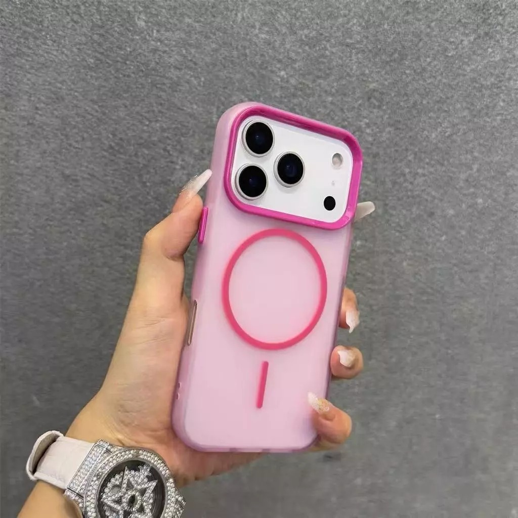 case iphone 17 promax 16 15 14 promax pro 13 frosted matte magnetic full protection casing