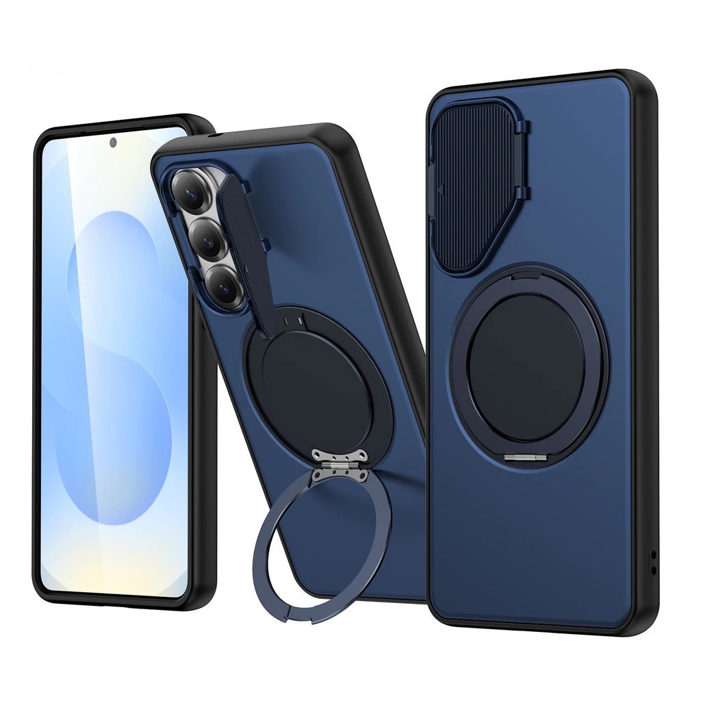 Suitable for Samsung S26Ultra Case, Magnetic Phone Case, S25Ultra Rotating Stand, s24 ultra plus casing