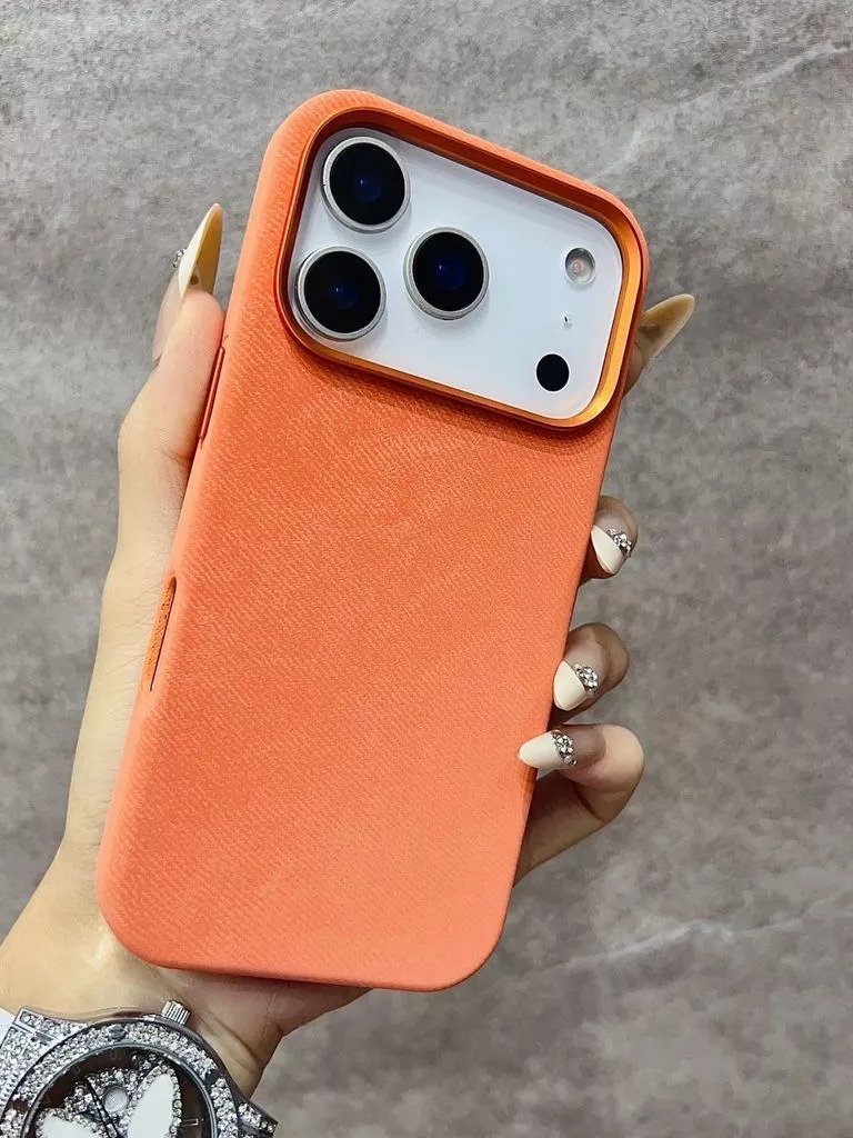 Flannel magnetic case iphone 17 pro max high end suede 16 promax anti drop iphone case