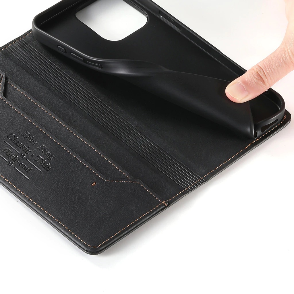 leather flip money pocket 17 pro max iphone case card slot 16 15 promax anti drop 14 pro casing iphone