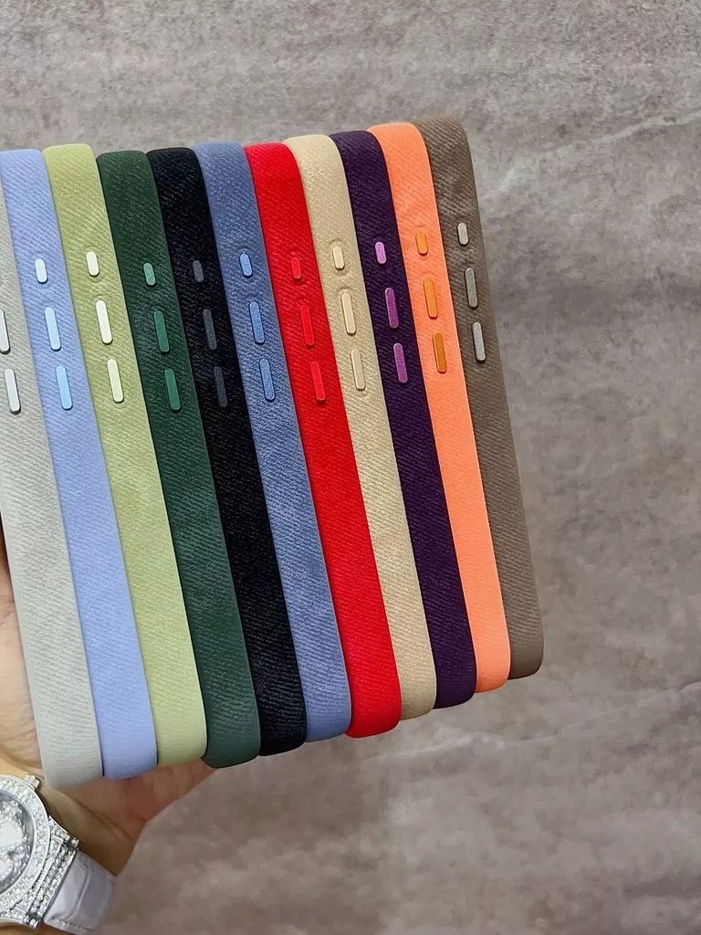 Flannel magnetic case iphone 17 pro max high end suede 16 promax anti drop iphone case