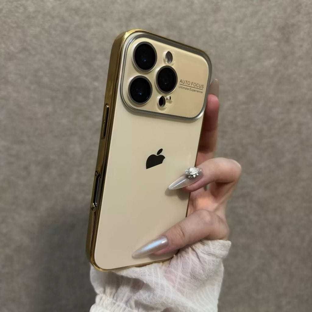 case iphone 17 16 15 14 13 promax pro electroplated chrome basic full cover protection