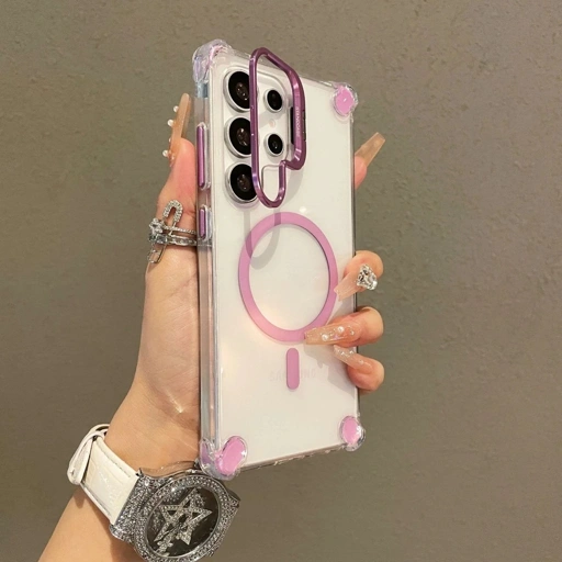 Image of case samsung s26 s25 s24 s23 ultra plus transparent magnetic