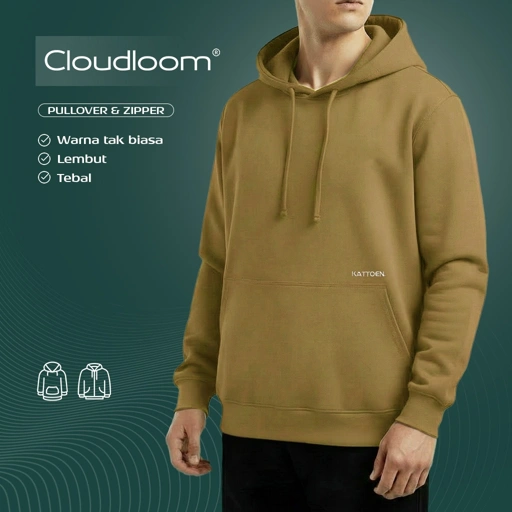 Image of Kattoen - Cloudloom Jacket Jumper Hoodie Polos Mapple Brown 310 Gsm