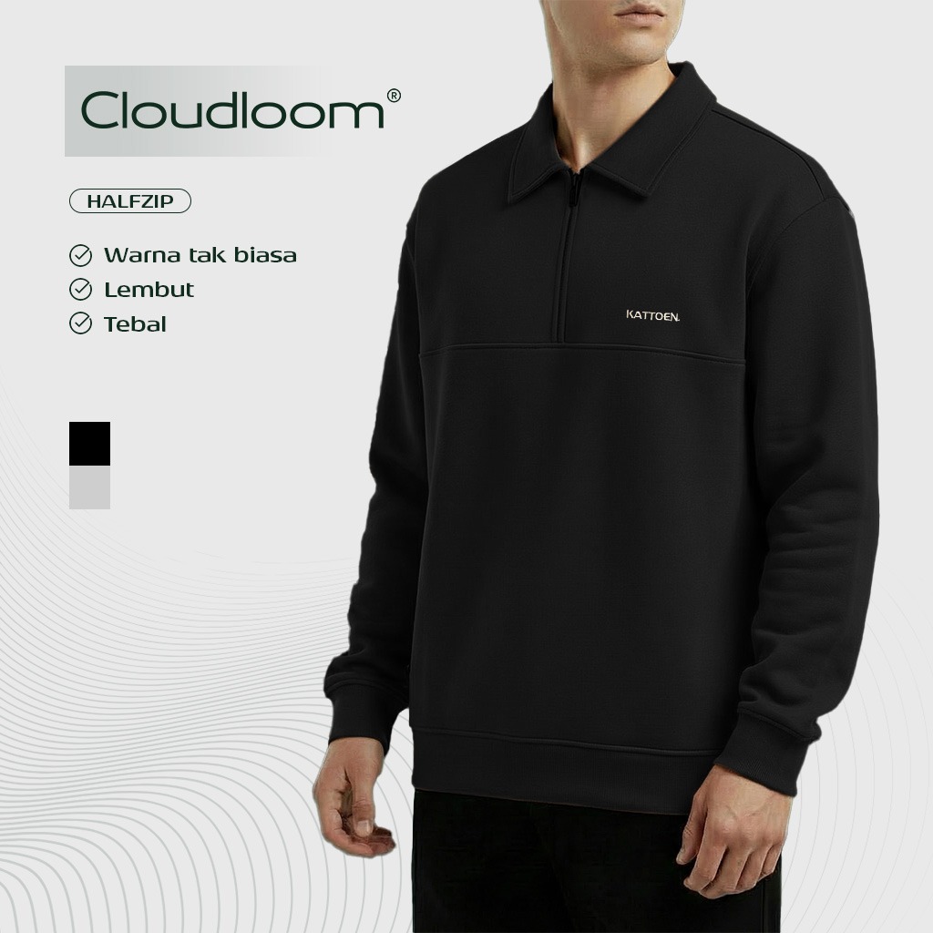Kattoen - Cloudloom Half Zipper Series I 290 Gsm