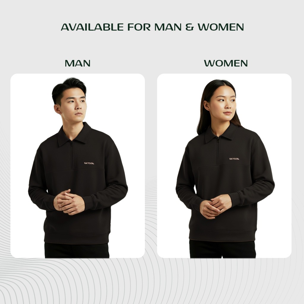 Kattoen - Cloudloom Half Zipper Series I 290 Gsm