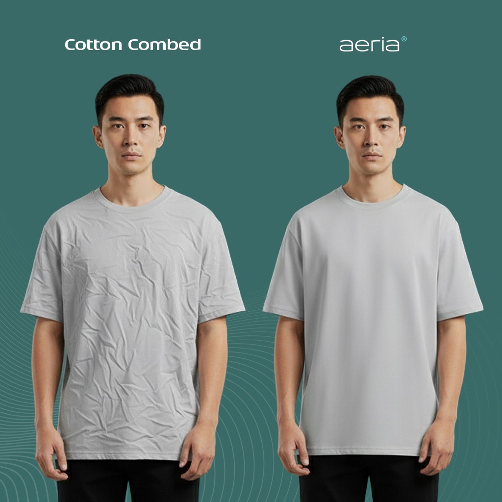 Kattoen - Aeria TShirt Peanut Brown 185 Gsm