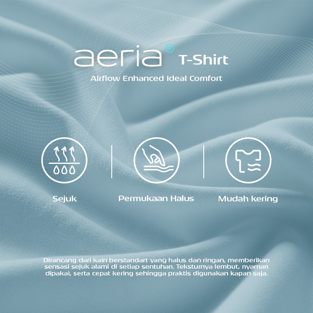 Kattoen - Aeria T-Shirt White Basic 185gsm