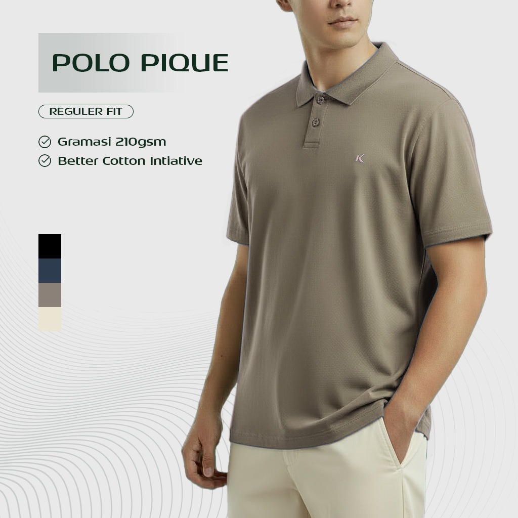Kattoen - Kaos Polo II Shirt Polos Bordir New Logo