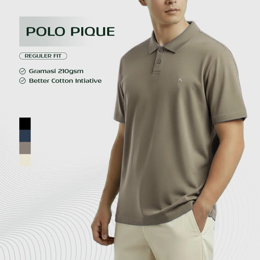 Image of Kattoen - Kaos Polo II Shirt Polos Bordir New Logo