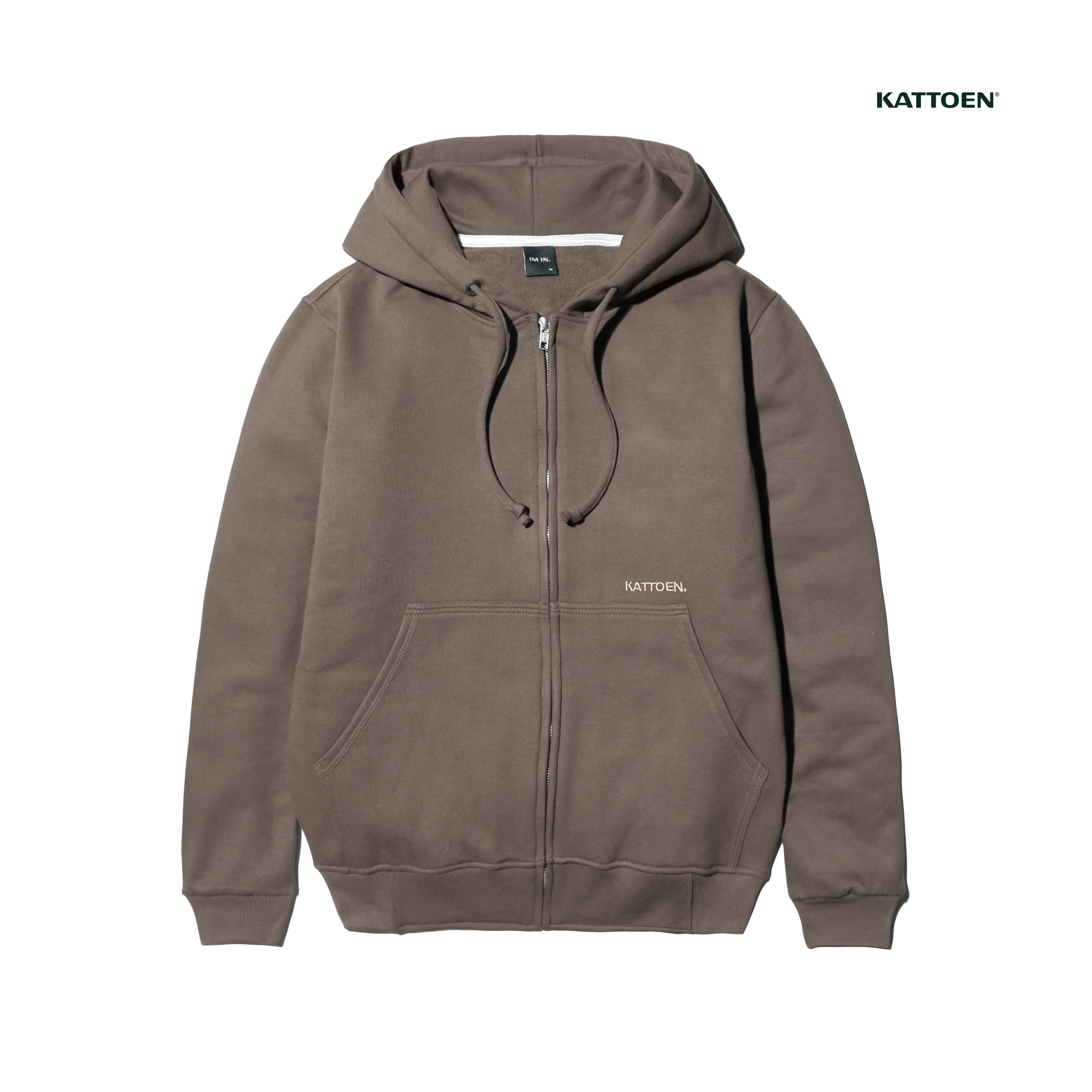Kattoen - Cloudloom Jaket Jumper Hoodie Polos Chestnut Brown - Coklat Chestnut Tua 290 Gsm
