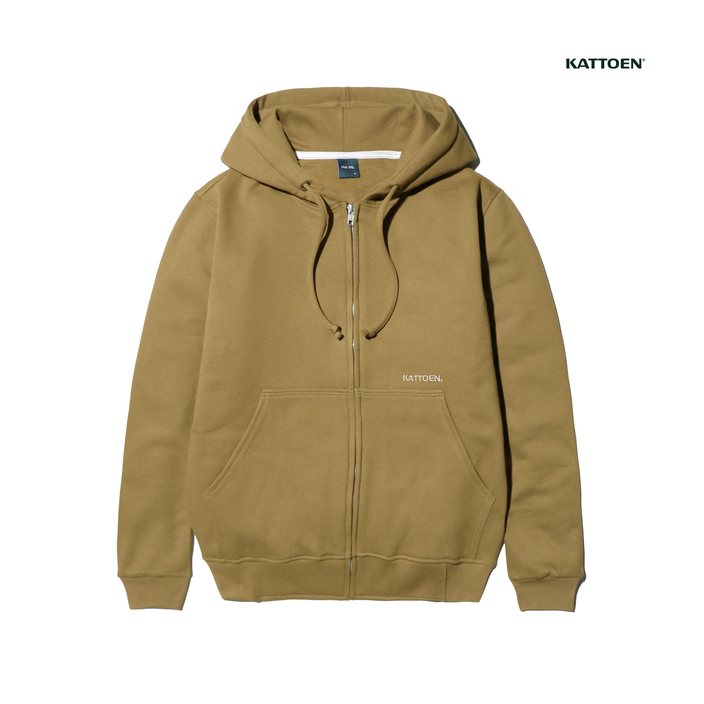Kattoen - Cloudloom Jacket Jumper Hoodie Polos Mapple Brown - Coklat Muda 310 Gsm