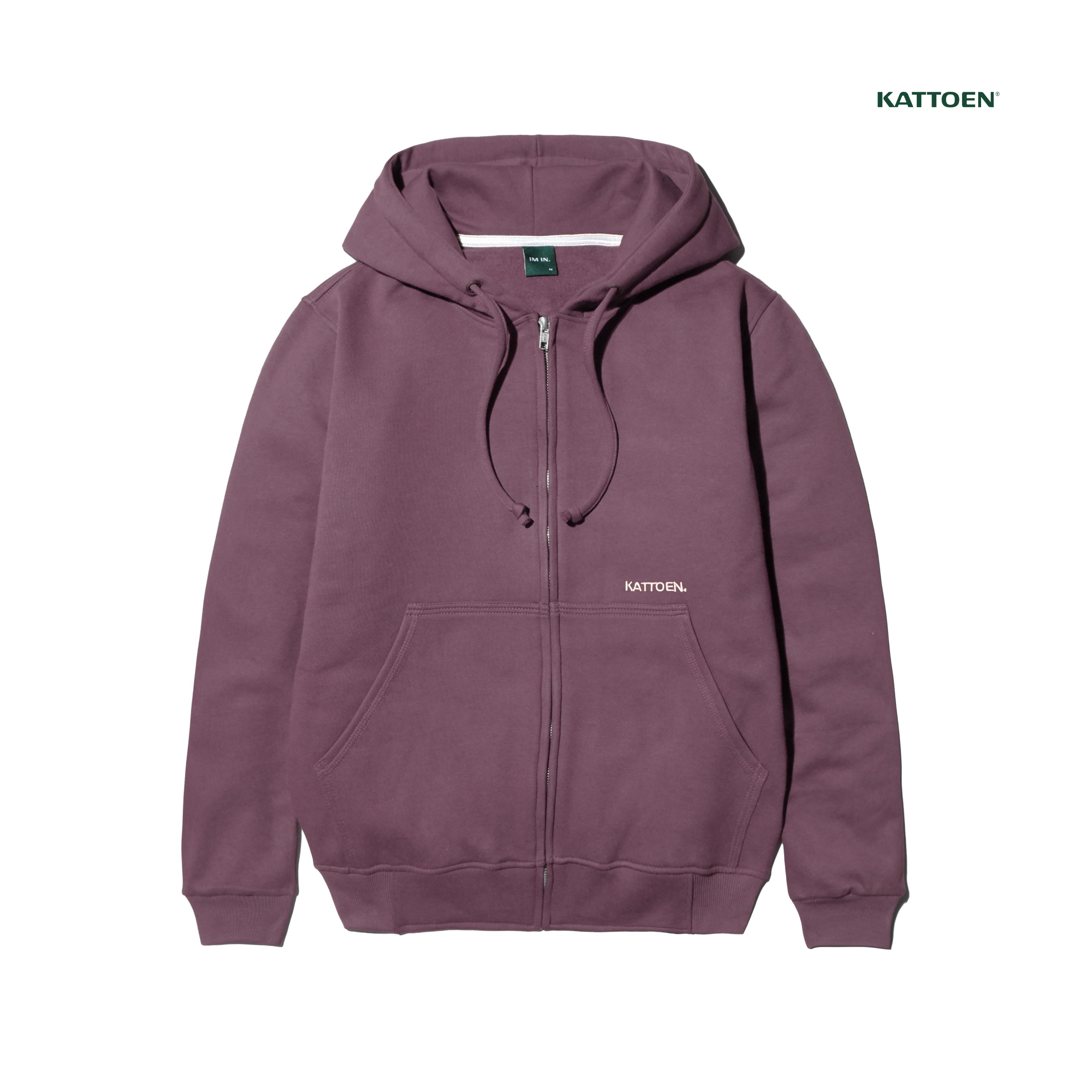 Kattoen - Cloudloom Jaket Jumper Hoodie Polos Maven Purple Brown - Ungu Coklat Tua 290 Gsm