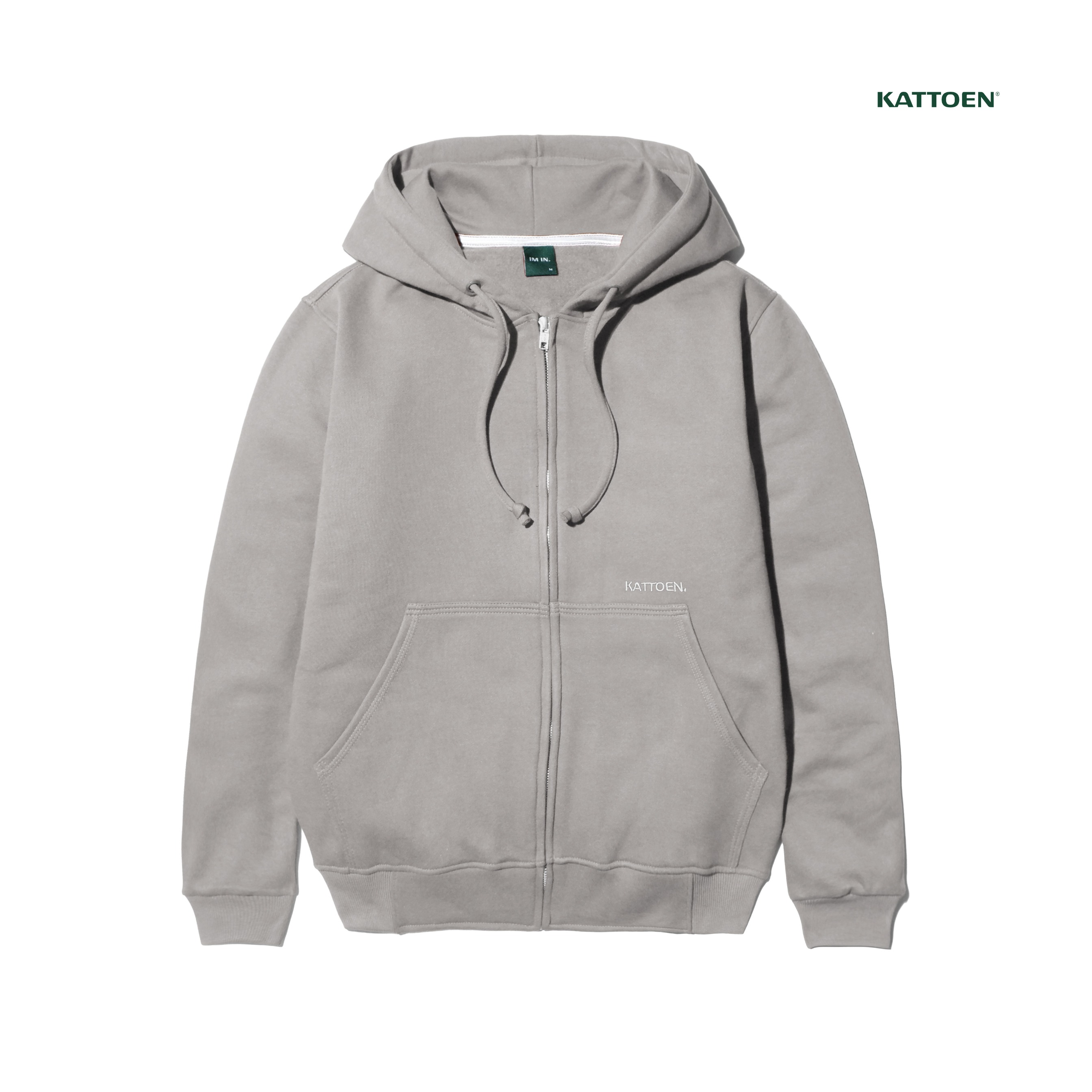 Kattoen - Cloudloom Jaket Jumper Hoodie Polos Peanut Brown - Coklat Muda 270 Gsm