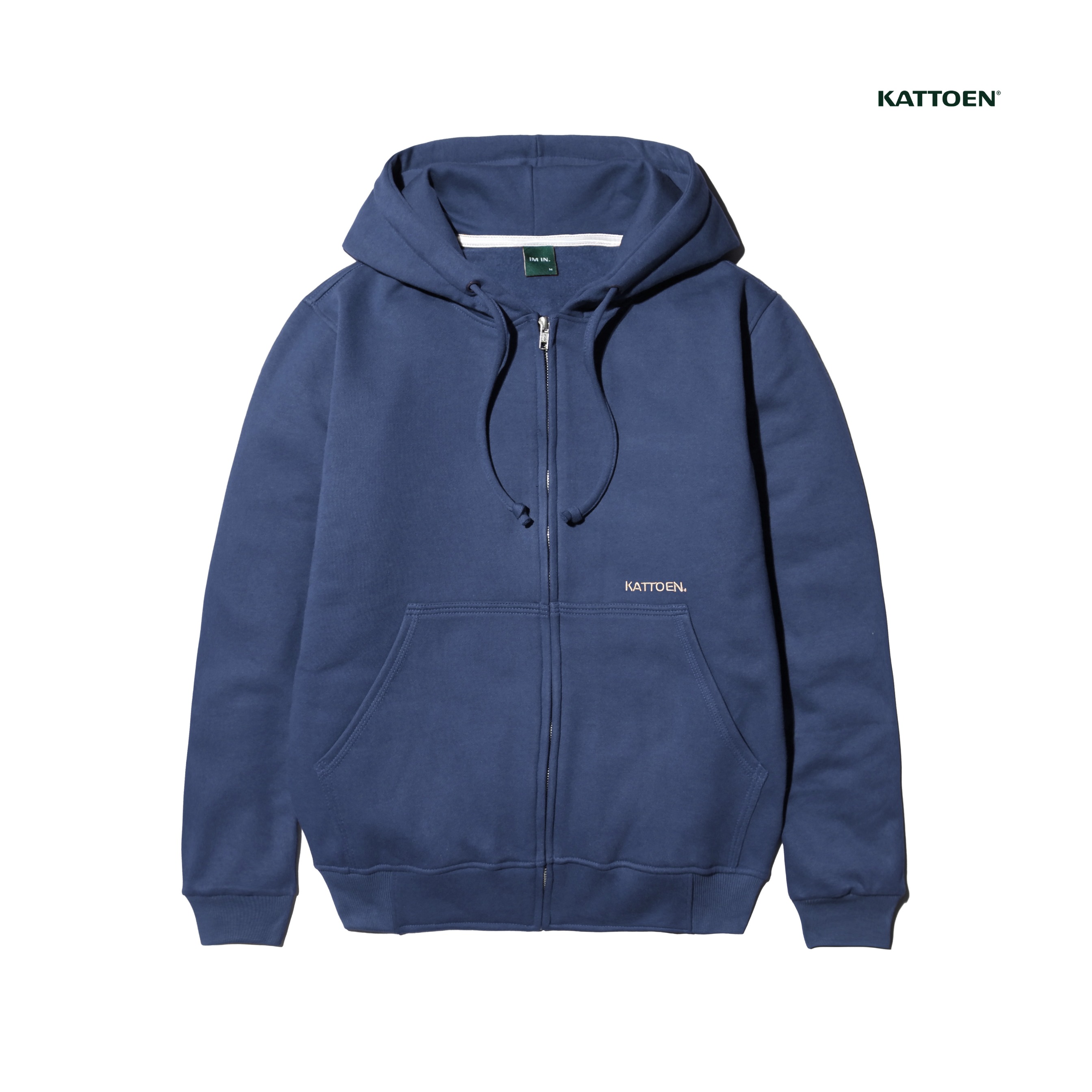 Kattoen - Cloudloom Jaket Jumper Hoodie Polos Purple Blue - Biru Ungu Tua  280 Gsm