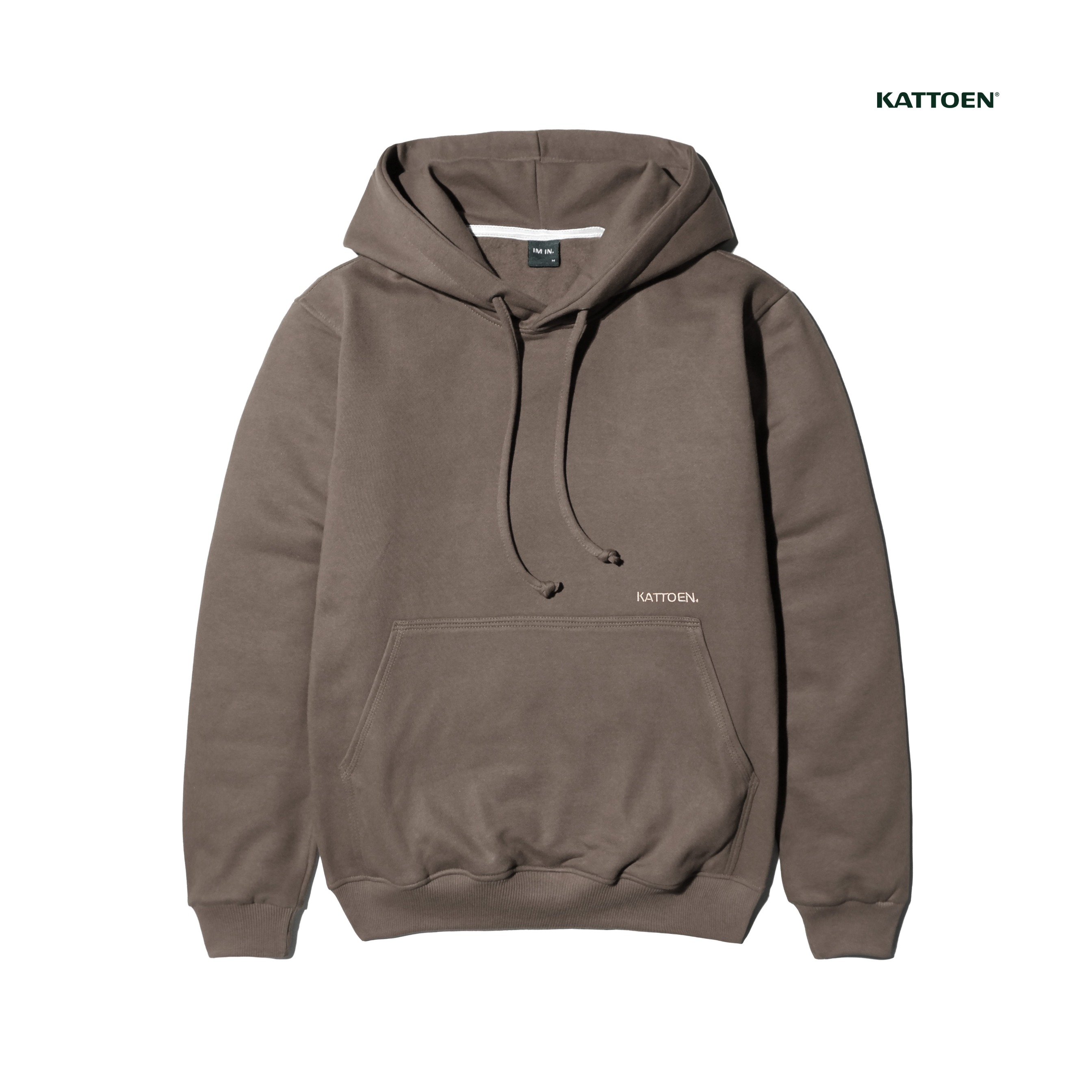 Kattoen - Cloudloom Jaket Jumper Hoodie Polos Chestnut Brown - Coklat Chestnut Tua 290 Gsm