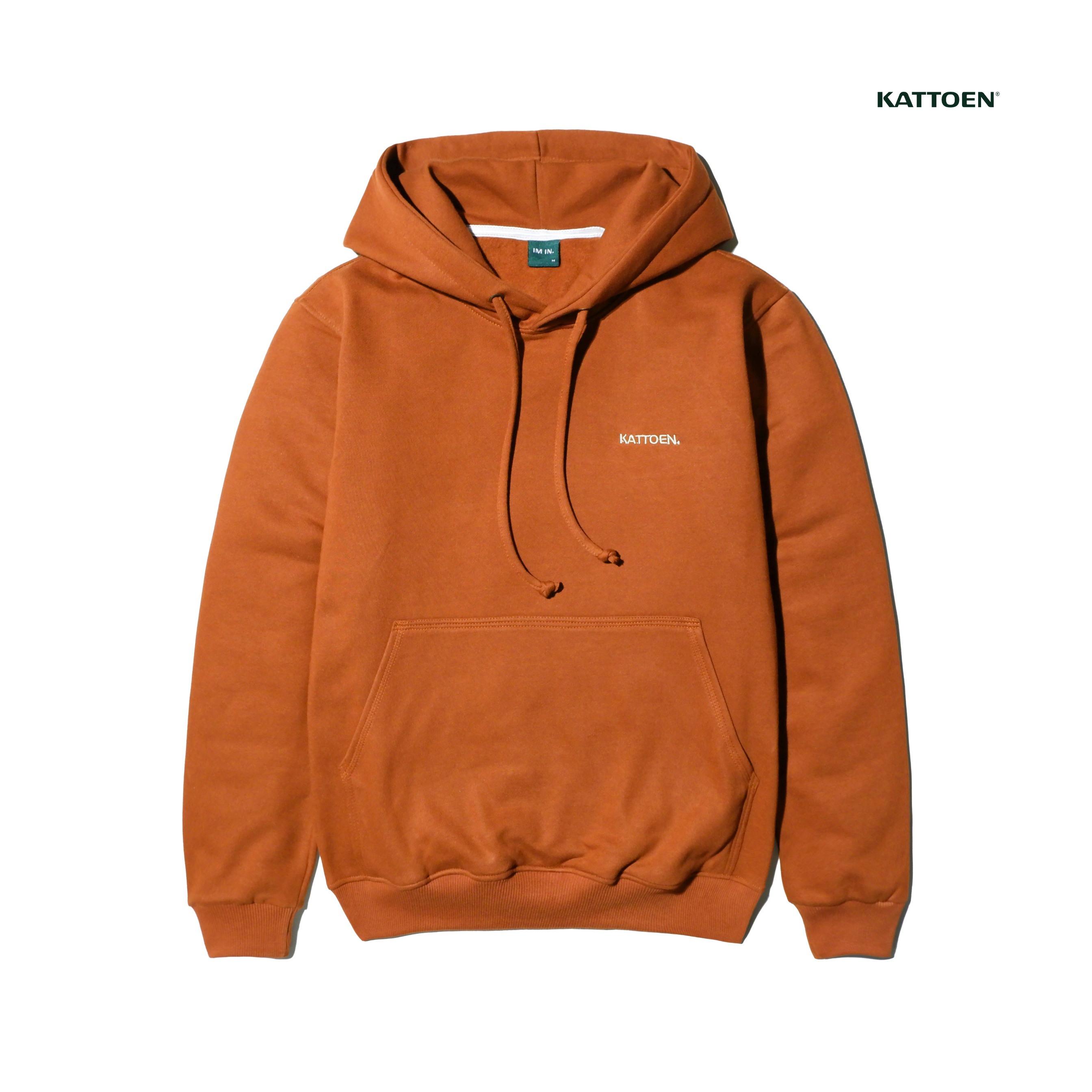 Kattoen - Cloudloom Jacket Jumper Hoodie Polos Terracotta Brown - Coklat Tua 280 Gsm