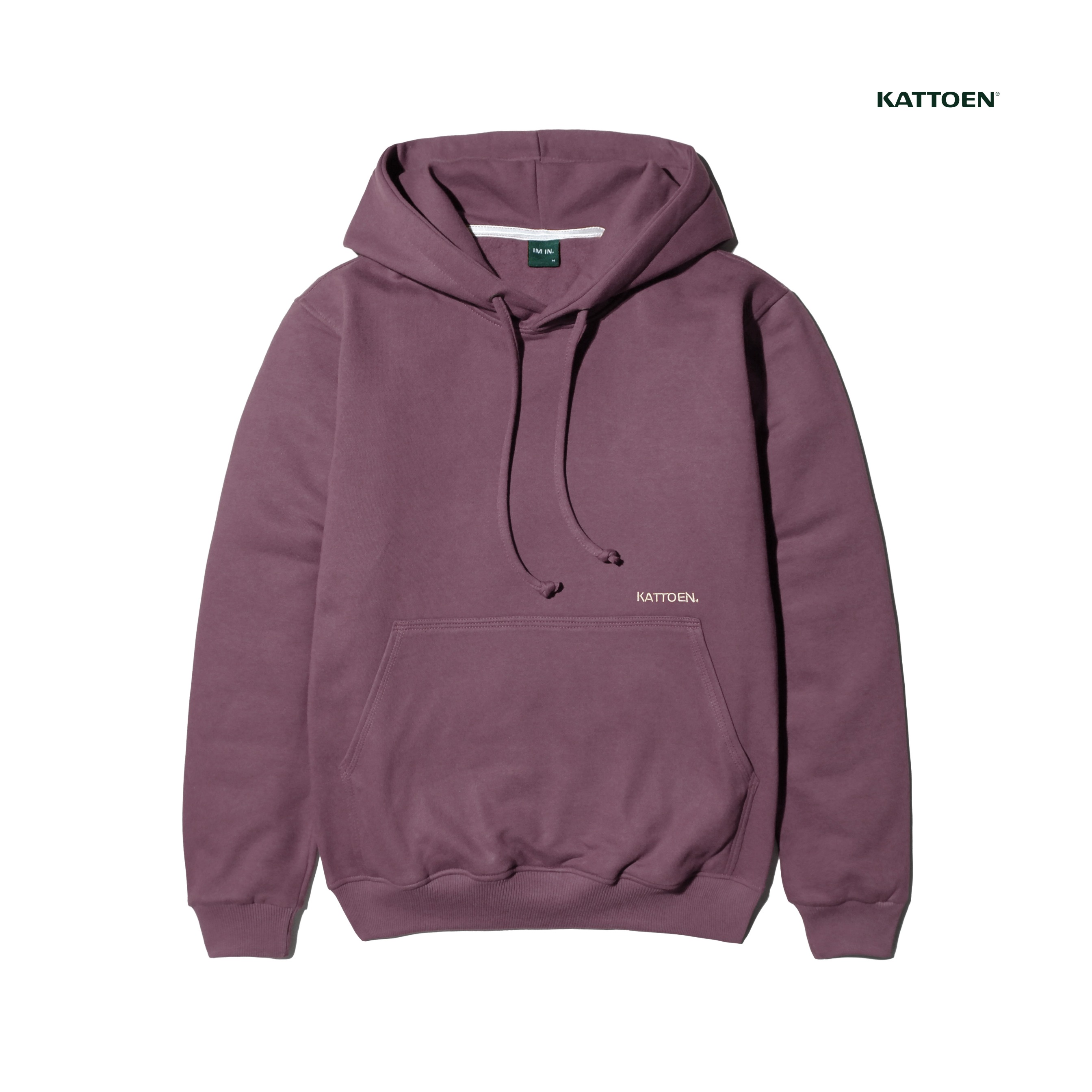 Kattoen - Cloudloom Jaket Jumper Hoodie Polos Maven Purple Brown - Ungu Coklat Tua 290 Gsm