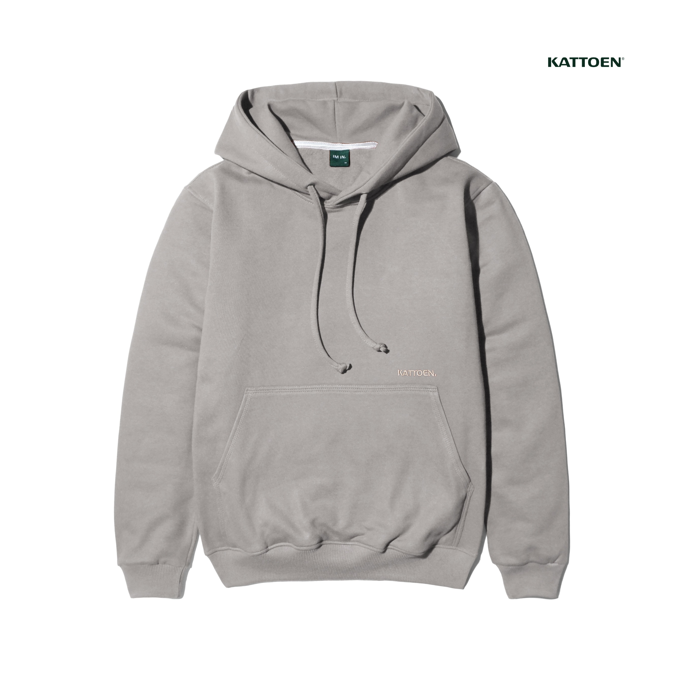 Kattoen - Cloudloom Jaket Jumper Hoodie Polos Peanut Brown - Coklat Muda 270 Gsm