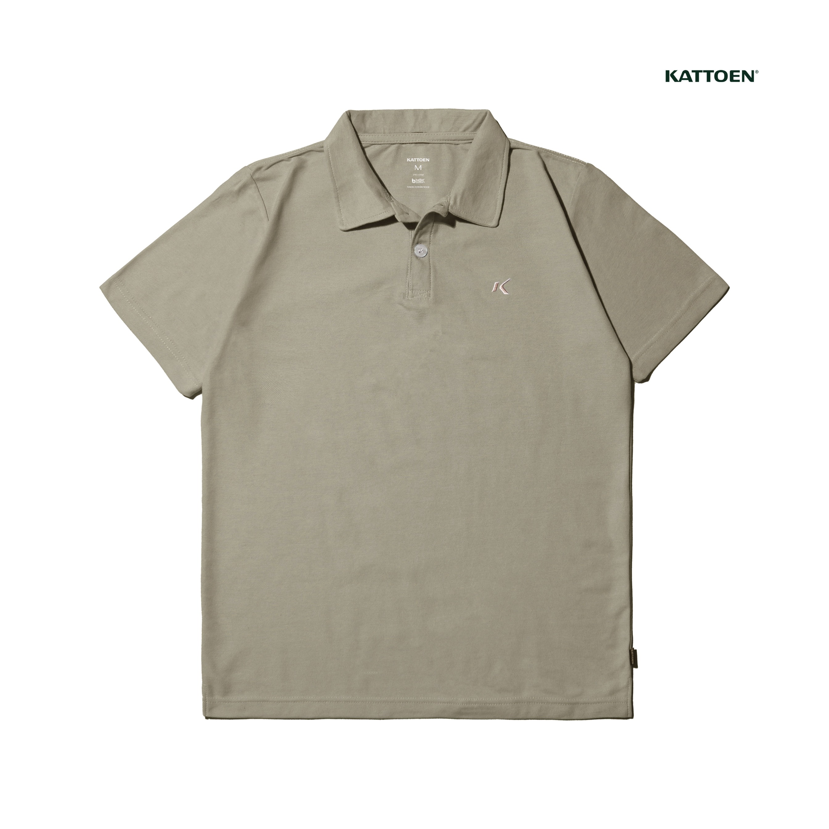 Kattoen - Kaos Polo II Shirt Polos Bordir New Logo