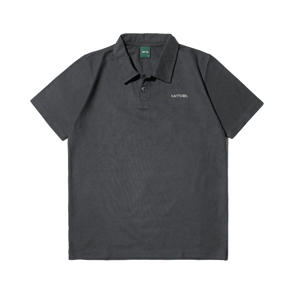 Kattoen - Kaos Polos Polo Shirt Bordir Kattoen