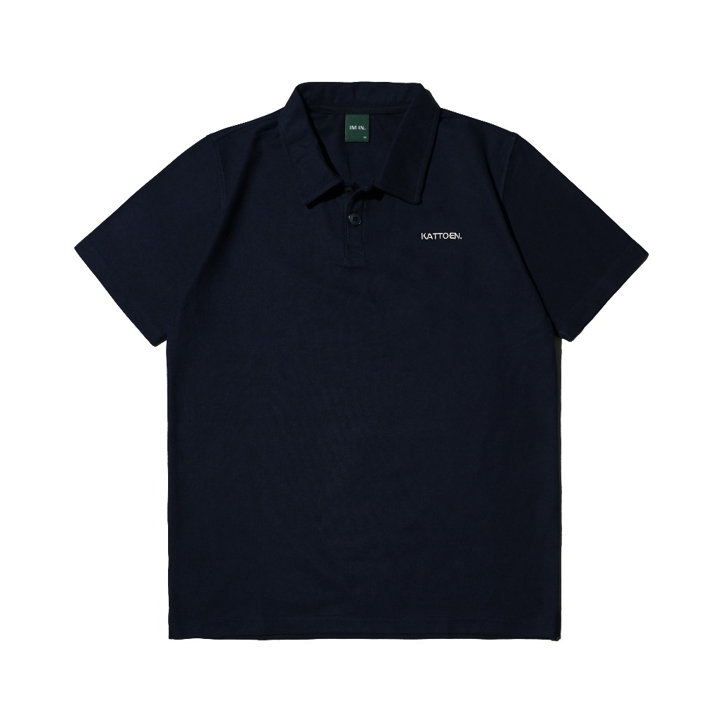Kattoen - Kaos Polos Polo Shirt Bordir Kattoen
