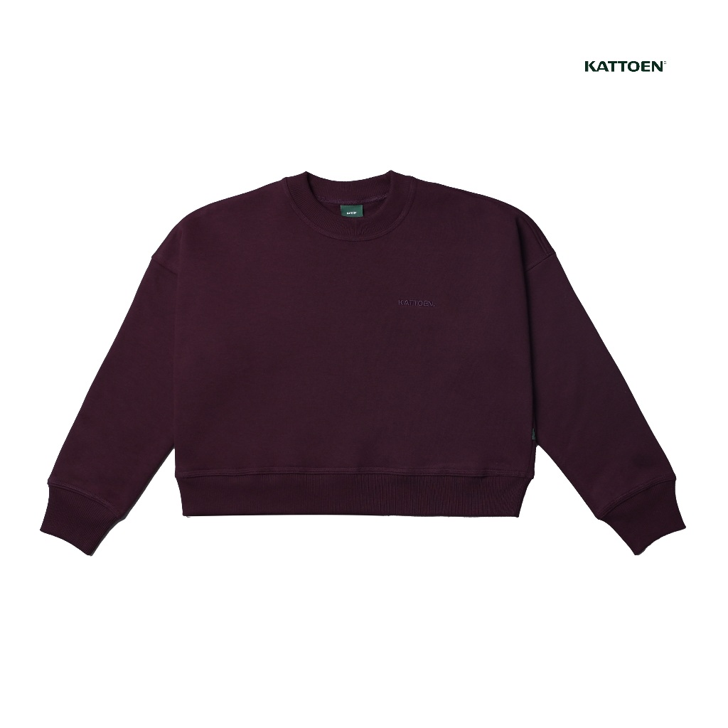 CREWNECK OVERSIZE CROP