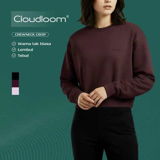 CREWNECK OVERSIZE CROP