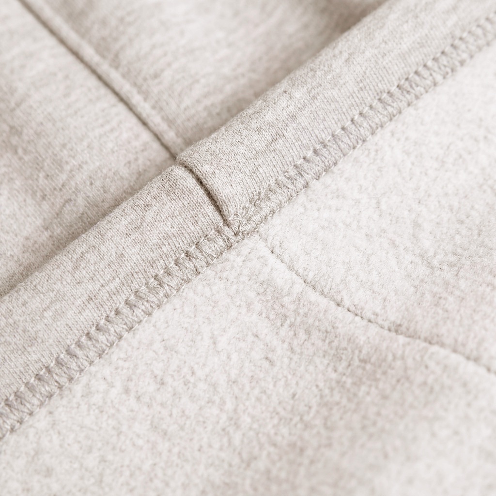 Kattoen - Cloudloom Fleece Baggy Pants Celana Panjang Loose Oatmilk Misty 280 Gsm