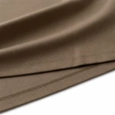 TWELTREE Oversize Boxy Fit Double Pique Polo Shirt Khaki