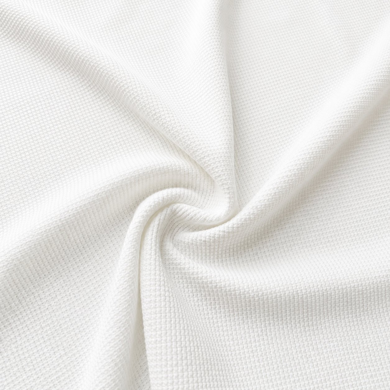 Slim Fit Waffle Knit Tank Top White
