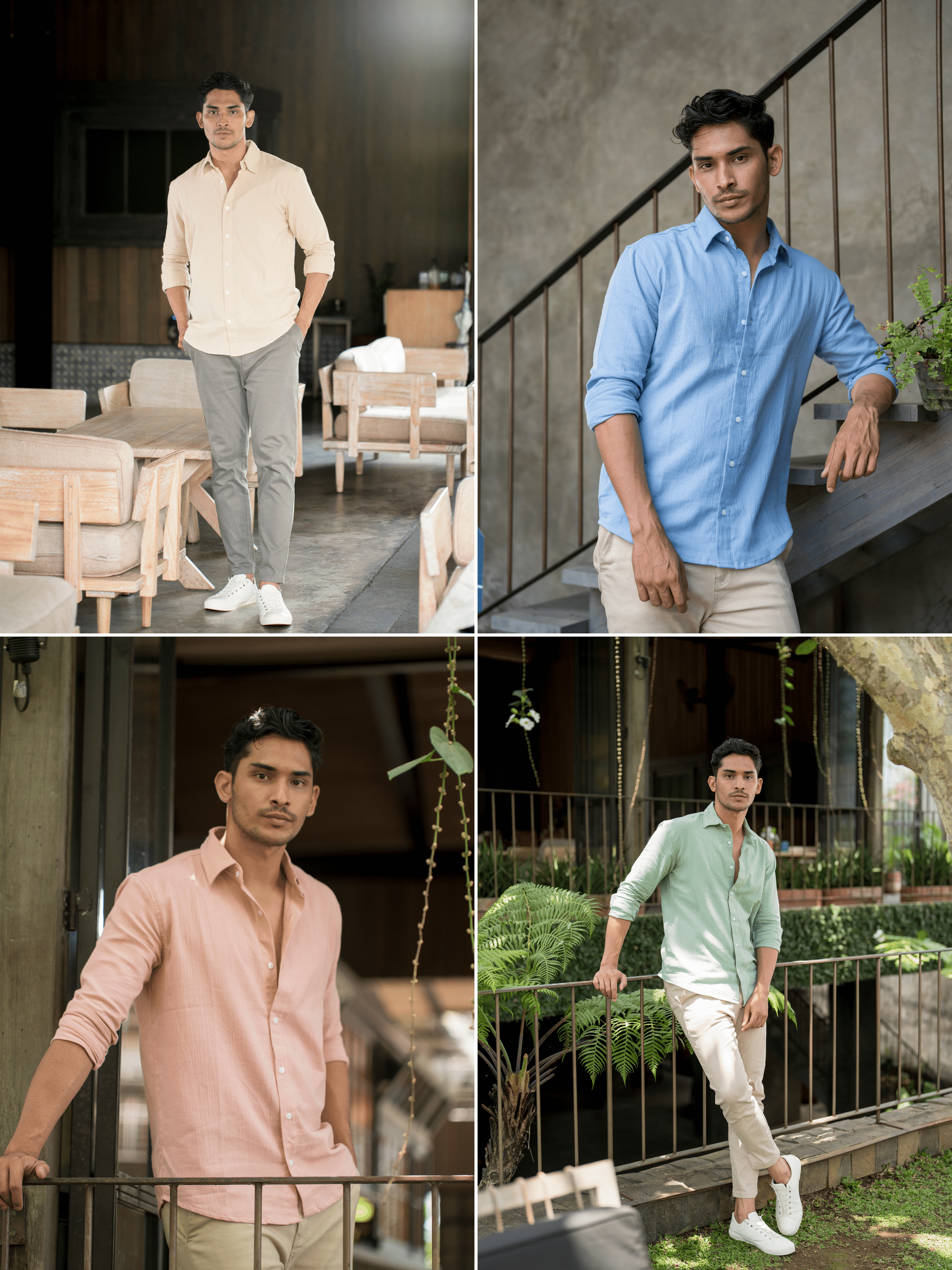 Tweltree Trukey Linen Long Shirt Cream
